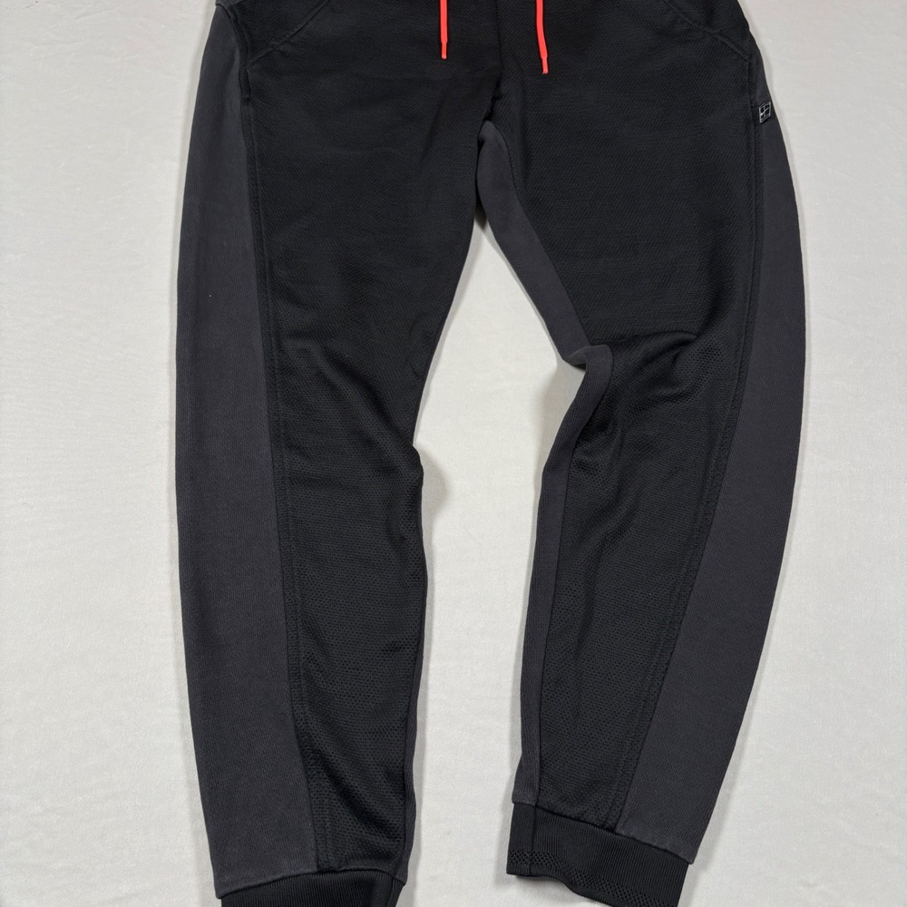 NikeCourt Women's Tech Knit Tennis Warm Up Pants Black 715227-010 Medium Joggers - Picture 3 of 14